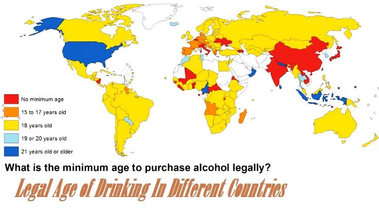 Legal Age Of Drinking In Different Countries Hello Travel Buzz